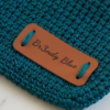 Bolso Japonés Crochet - Blue Wave -