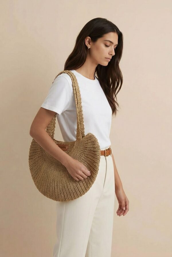 Bolso dorado de verano – ligero, práctico y con estilo